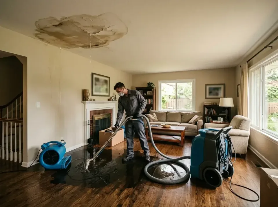 attic-pipe-burst-ceiling-drip-008 — frequently asked questions, Water Damage Restoration & Carpet Care in Salida, CA